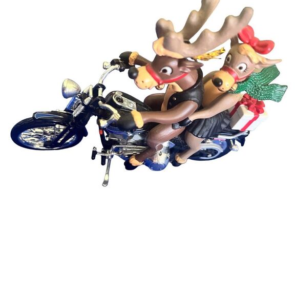 Harley Davidson King Of The Road Christmas Ornament 97-98 - 3 Ornaments - Picture 9 of 11